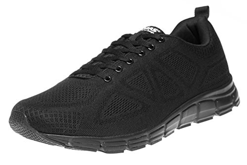 Boras Fashion Sports Sneaker Basic Black, Größe Herren:42 EU von BORAS