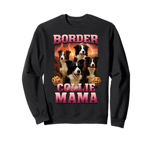 Border Collie Mama Sweatshirt von Border Collie Design