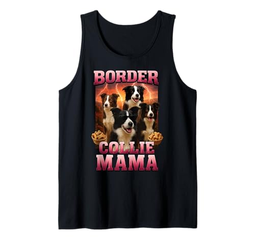 Border Collie Mama Tank Top Border Collie Mama Tank Top von Border Collie Design