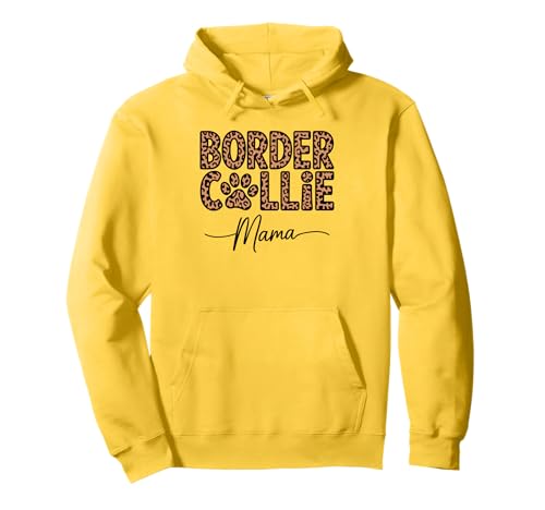 Leopardenmuster Border Collie Mama Pullover Hoodie Leopardenmuster Border Collie Mama Pullover Hoodie von Border Collie Dog Lover Gifts