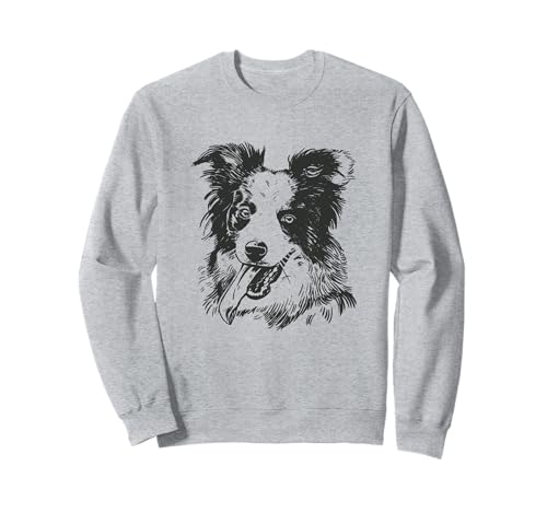 Border Collie Haustier Geschenke für Frauen Männer Hunde Sweatshirt von Border Collie Hundeliebhaber Geschenke