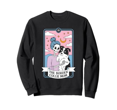 Die Border Collie Mama Sweatshirt von Border Collie Mama Tarot