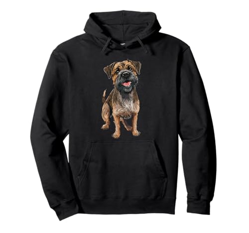 Border Terrier Gedenkstätte für Hunde/Mama/Papa/Welpen Pullover Hoodie Border Terrier Gedenkstätte für Hunde/Mama/Papa/Welpen Pullover Hoodie von Border Terrier Dog Tees NYC