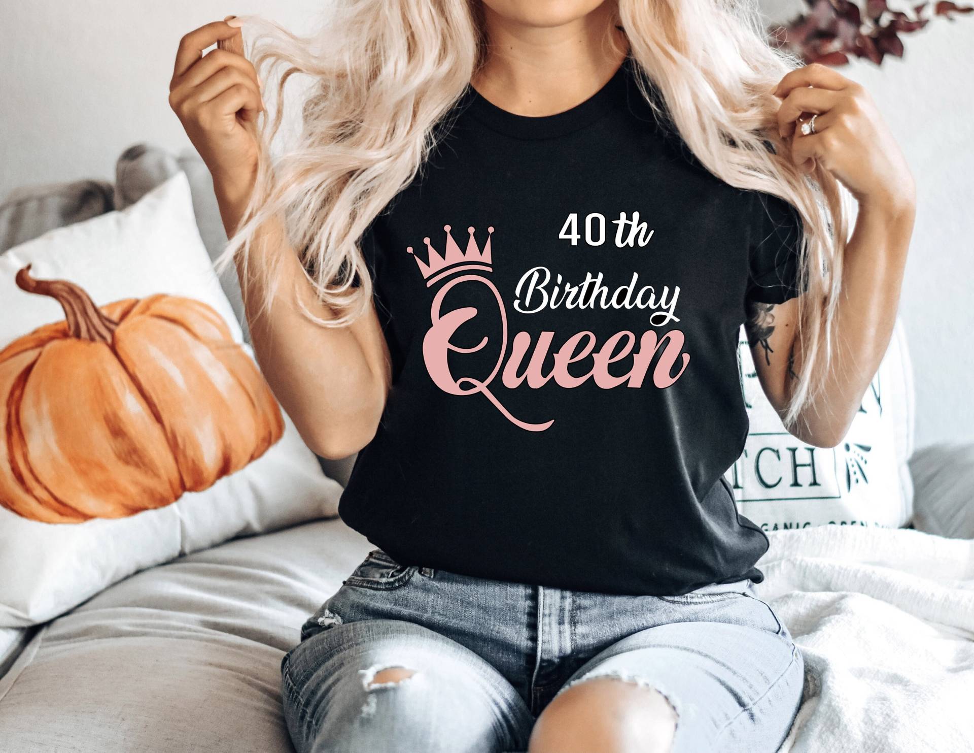 40. Geburtstag Tshirt Für Frauen Damen Queen Shirt Mama Lockdown Geschenk 2021 Geschenke Sie, Big von BorderLes