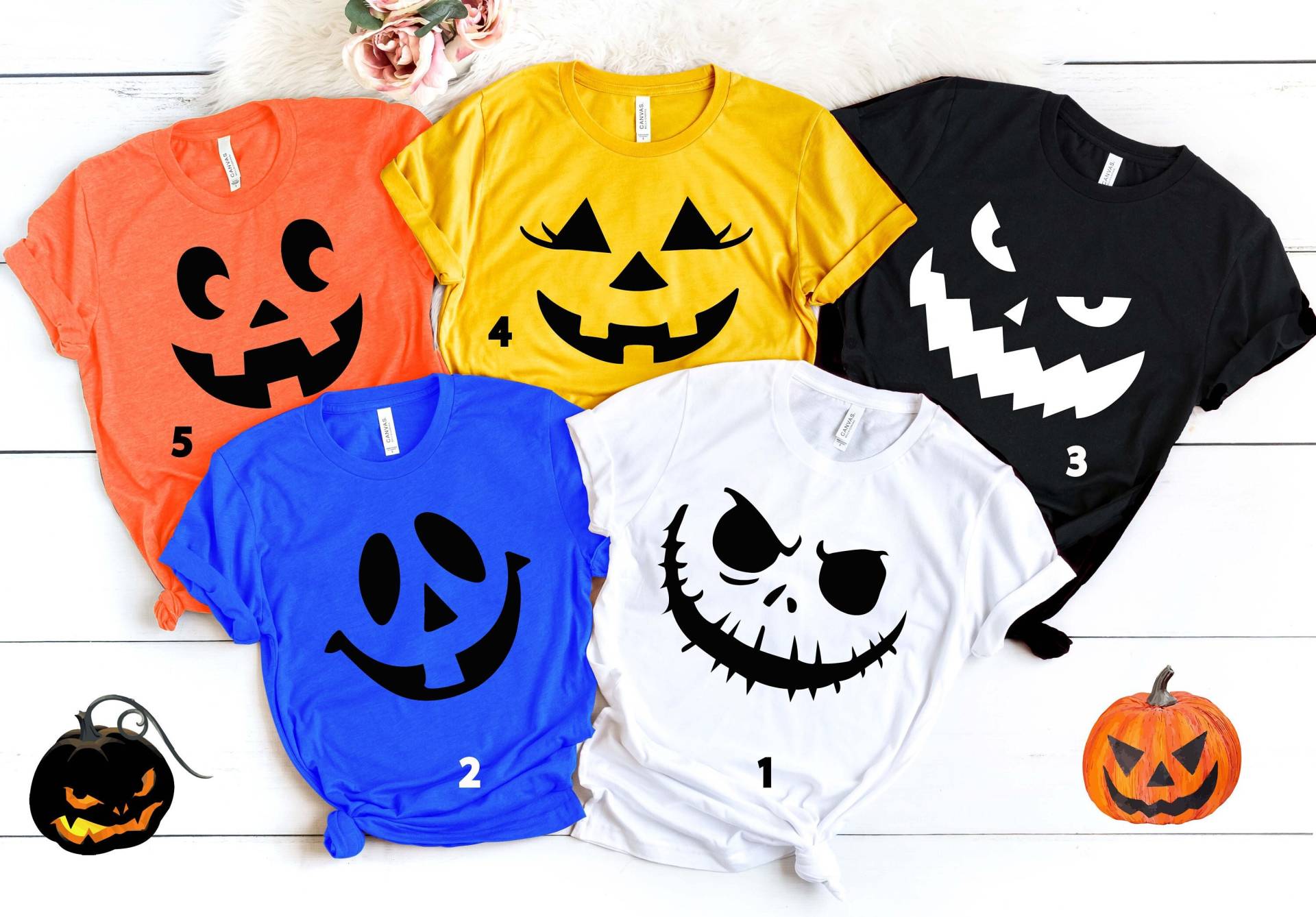 Halloween Pumpkin Shirt 2021 Ist Ein Lustiges Niedliches Kürbis-Halloween-Herbst-T-Shirt Für Mädchen, Jungen, Kinder Und Frauen von BorderLes