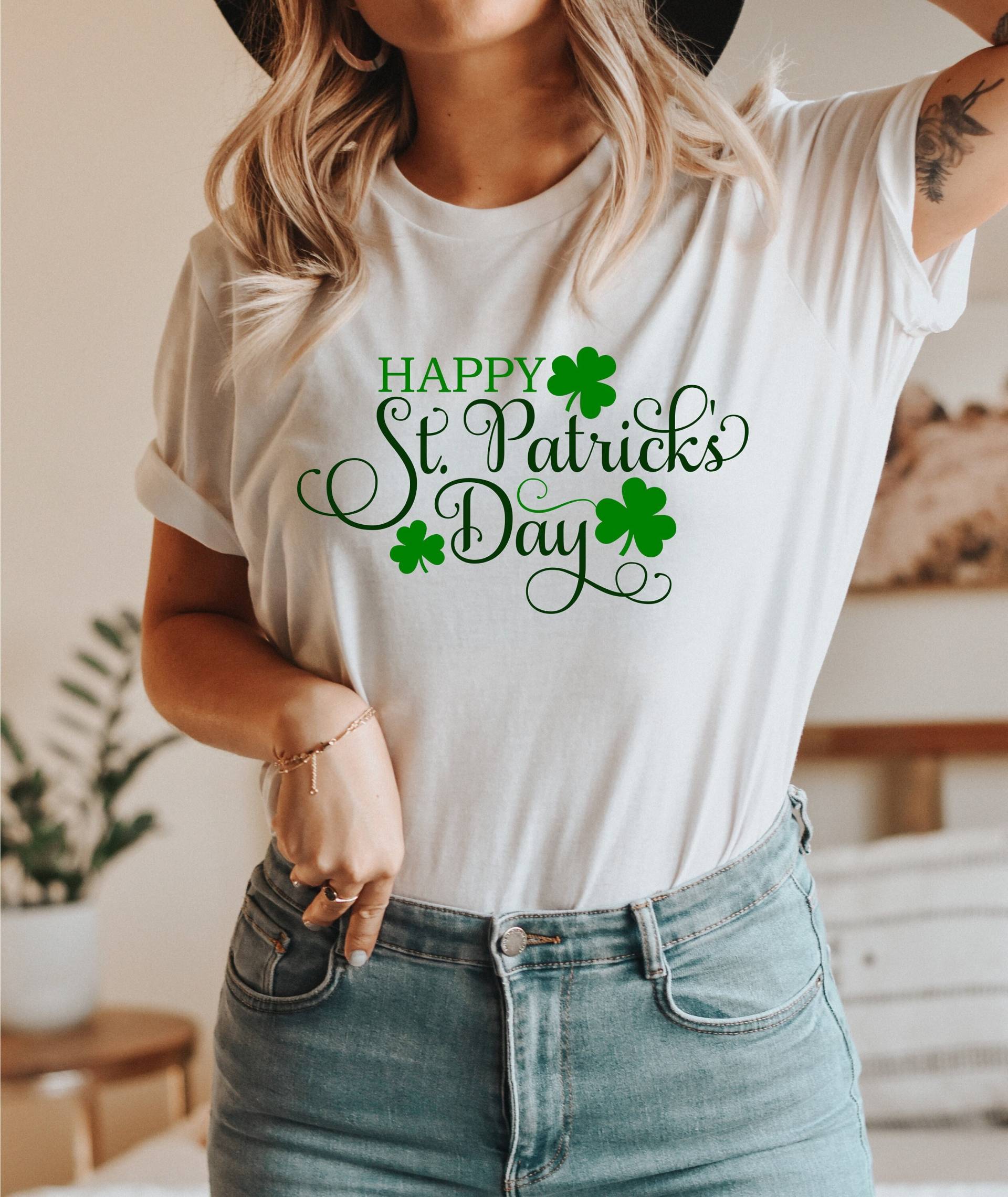 Irish Shirt, St. Patrick Es Day T-Shirt Für Frauen, Shirt Männer, Glück Der Iren, Shamrock von BorderLes