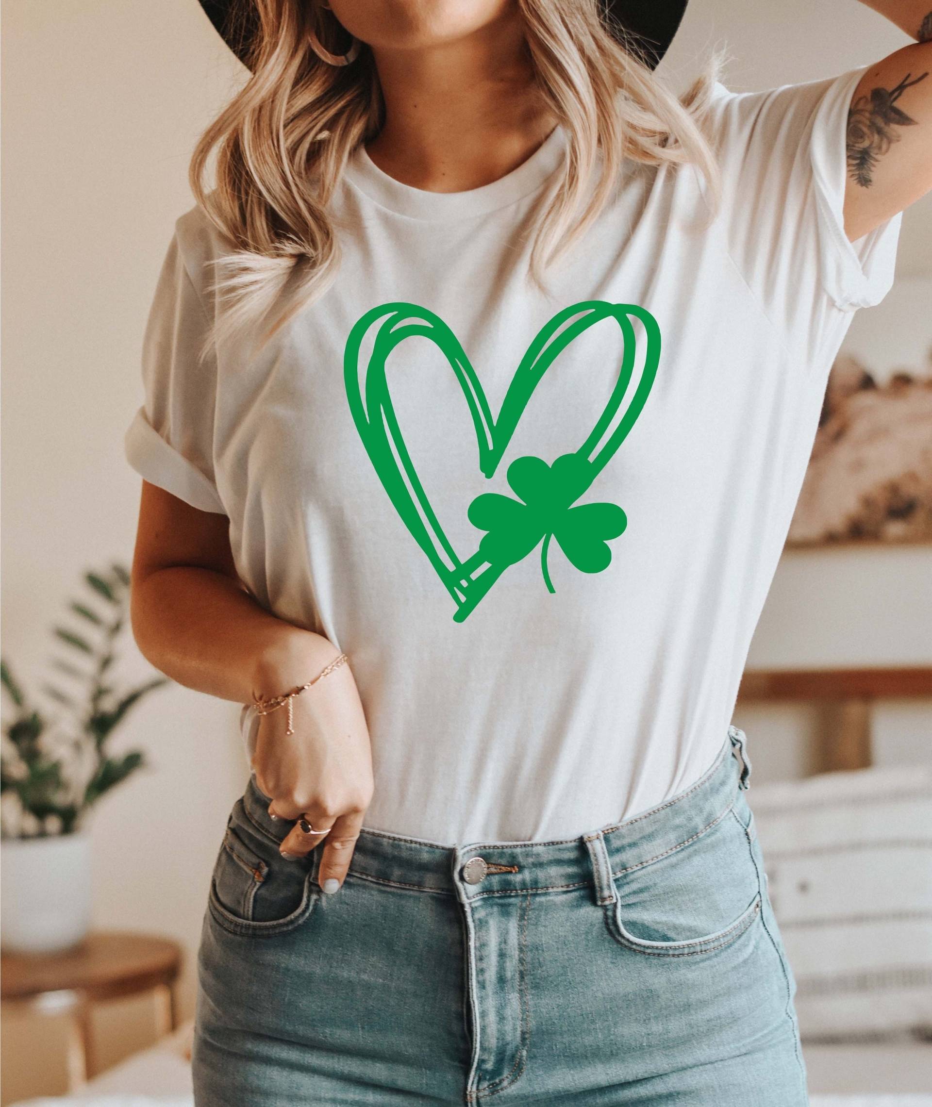 Irish Shirt, St. Patrick Es Day T-Shirt Für Frauen, Shirt Männer, Glück Der Iren, Shamrock von BorderLes