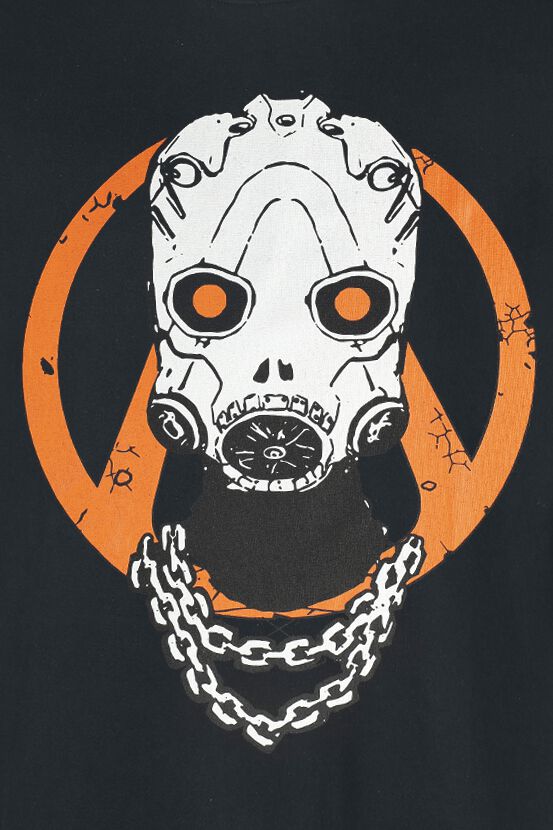 Borderlands Psycho Chain T-Shirt schwarz in L von Borderlands