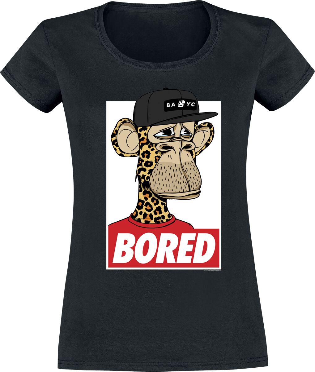 Bored Of Directors T-Shirt - Banksy - S bis XXL - für Damen - Größe L - schwarz  - Lizenzierter Fanartikel von Bored Of Directors