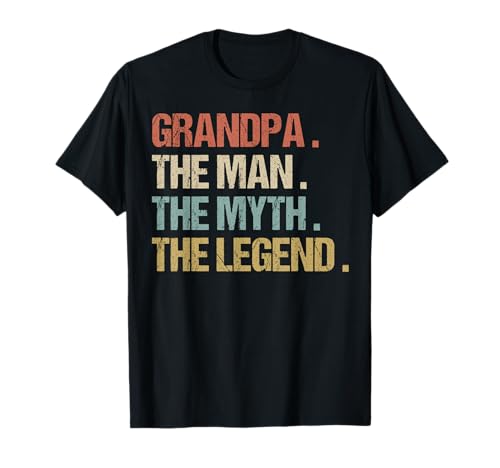 Grandpa Man Myth Legend Shirt Fathers Day Gift Geschenk Opa T-Shirt Grandpa Man Myth Legend Shirt Fathers Day Gift Geschenk Opa T-Shirt von BoredKoalas