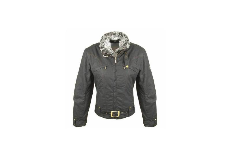 Bores Motorradjacke KEA Damen Wachsjacke herausnehmbares Innenfutter,wasserdicht von Bores