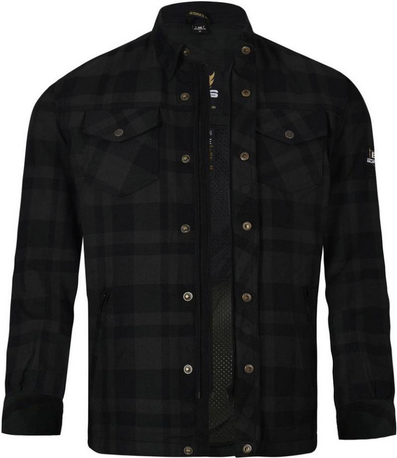 Bores Motorradjacke Lumberjack Basic Motorrad Hemd von Bores