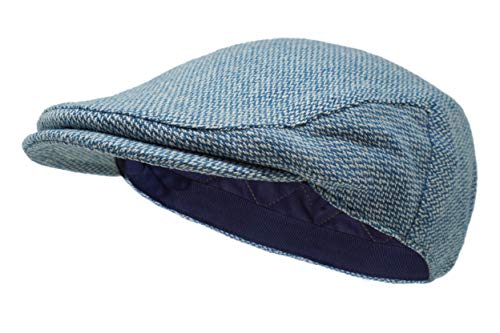 Borges & Scott Die Atlantisch Galway - Irish Tweed Flat Cap - Atlantisch - Groß von Borges & Scott