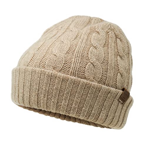 Borges & Scott Die Lux - 100% Kaschmir - Reversible doppellagige Mütze - extra dick - Natürlich von Borges & Scott