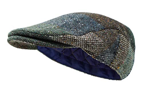 Borges & Scott Die Strand Galway - Irish Tweed Flat Cap - Strand - Klein von Borges & Scott