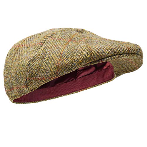 Borges & Scott Dingwall Schirmmütze 8-TLG. – Schiebermütze Herren aus 100% handgewebter Wolle Harris Tweed - Wasserabweisend - Fischgrätenmuster 54cm Borges & Scott Dingwall Schirmmütze 8-TLG. – Schiebermütze Herren aus 100% handgewebter Wolle Harris Tweed - Wasserabweisend - Fischgrätenmuster 54cm von Borges & Scott
