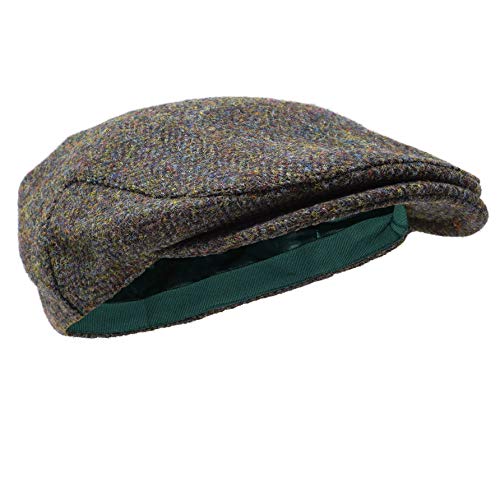 Borges & Scott Nevis Schirmmütze – Schiebermütze aus 100% handgewebter Wolle - Harris Tweed - wasserabweisend - Waldfarbe 56cm Borges & Scott Nevis Schirmmütze – Schiebermütze aus 100% handgewebter Wolle - Harris Tweed - wasserabweisend - Waldfarbe 56cm von Borges & Scott