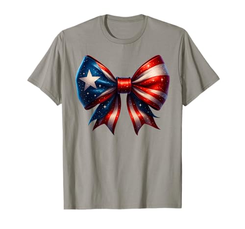Puerto Rico Flagge Frauen Schleife Puerto Rican Hispanic Heritage T-Shirt Puerto Rico Flagge Frauen Schleife Puerto Rican Hispanic Heritage T-Shirt von Boricua Coquette Bow Puerto Rico Flag Apparel