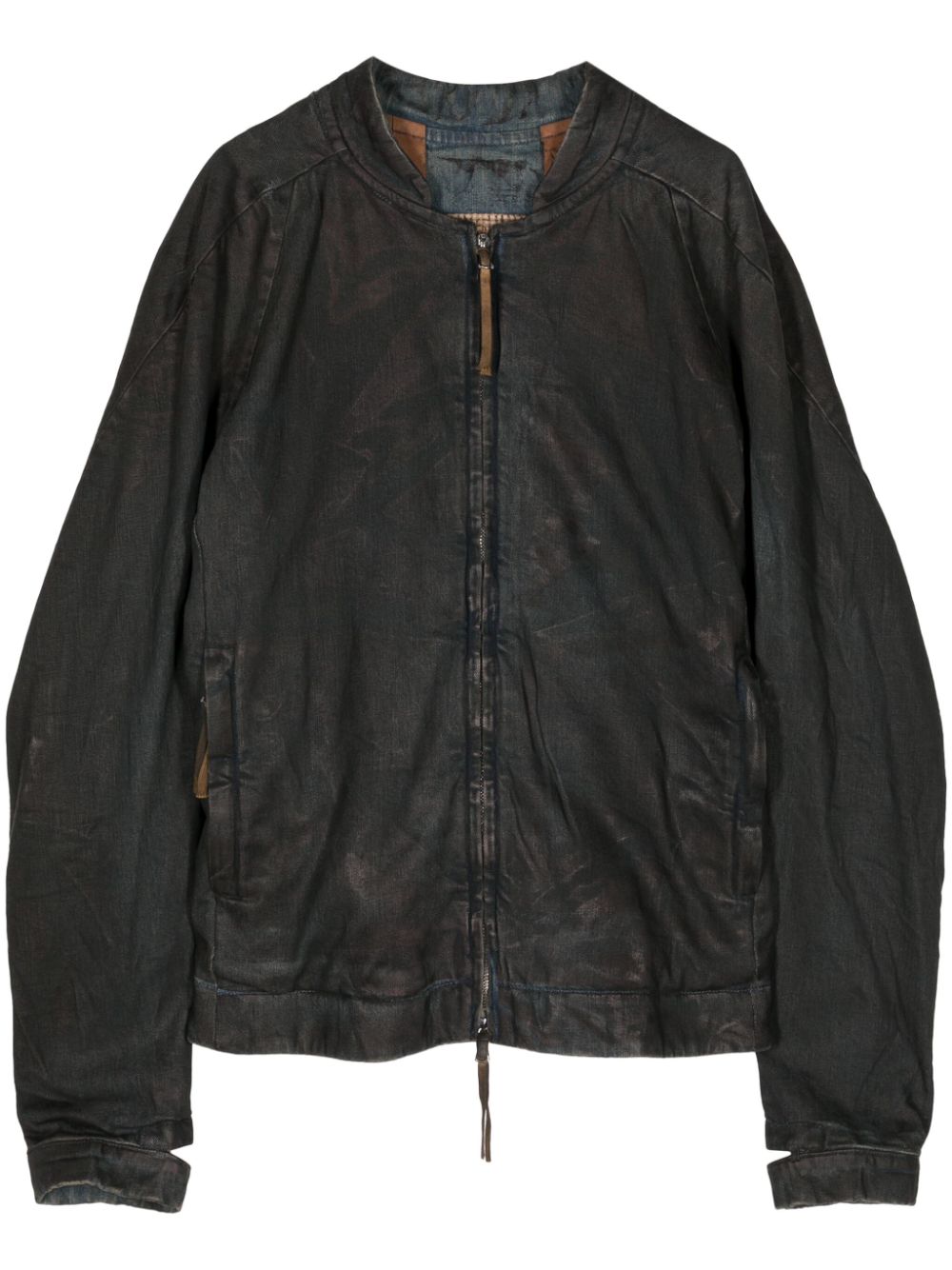 Boris Bidjan Saberi Bomberjacke im Jeans-Look - Schwarz von Boris Bidjan Saberi