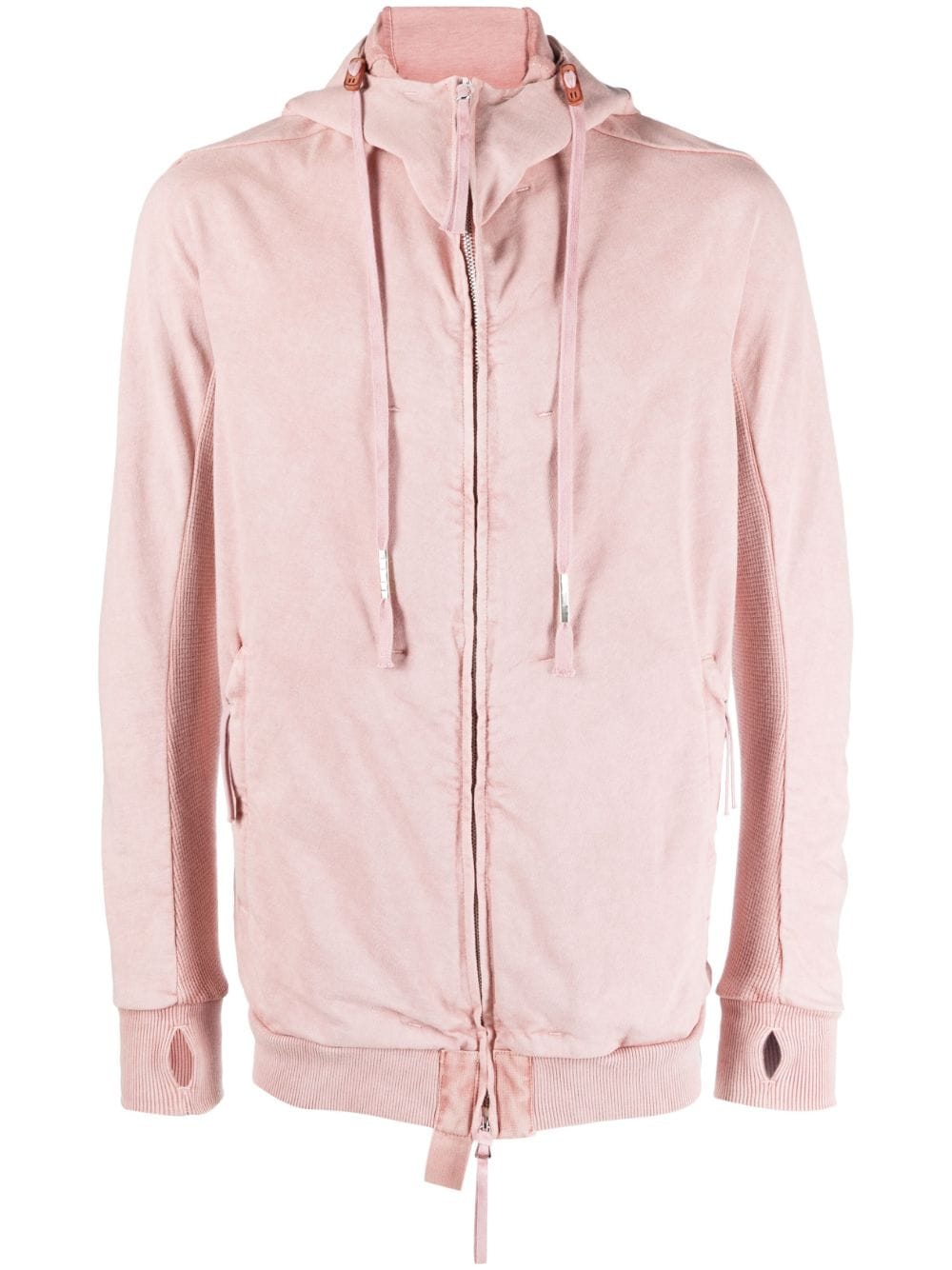 Boris Bidjan Saberi Kapuzenjacke mit Reißverschluss - Rosa von Boris Bidjan Saberi