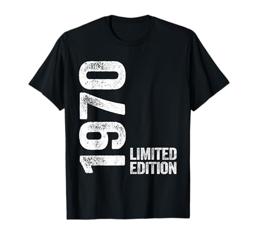T-Shirt Geburtstag 1970 55 Jahre Geschenk Herren Damen Party T-Shirt T-Shirt Geburtstag 1970 55 Jahre Geschenk Herren Damen Party T-Shirt von Born in 1970 Birthday Tees