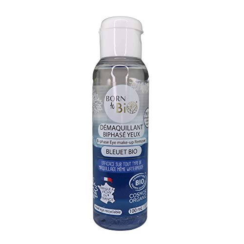 Born to Bio Cornflower Biphase Augen Bilden Entferner, 100 ml von Born to Bio