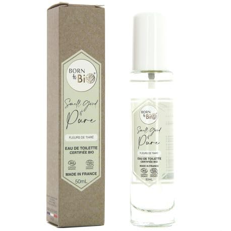 Born to bio - Bio-zertifiziertes Eau de Toilette – Tiaré-Blumen – 50 ml von Born to Bio