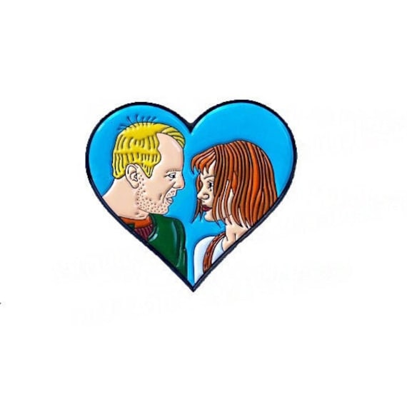 Das Fünfte Element Korben Und Leeloo Forever Heart Anstecknadel Das Fünfte Element Korben Und Leeloo Forever Heart Anstecknadel von BornRadShop