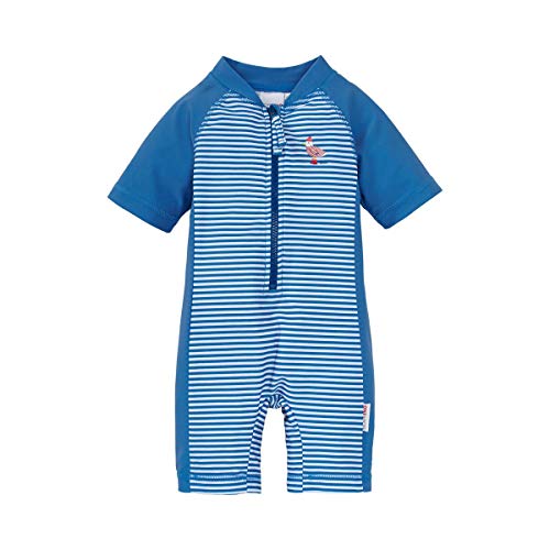 Bornino Baby Schwimmanzug Swimwear/Badekleidung Kinder/Badeanzug maritim mit UV-Schutz von Bornino