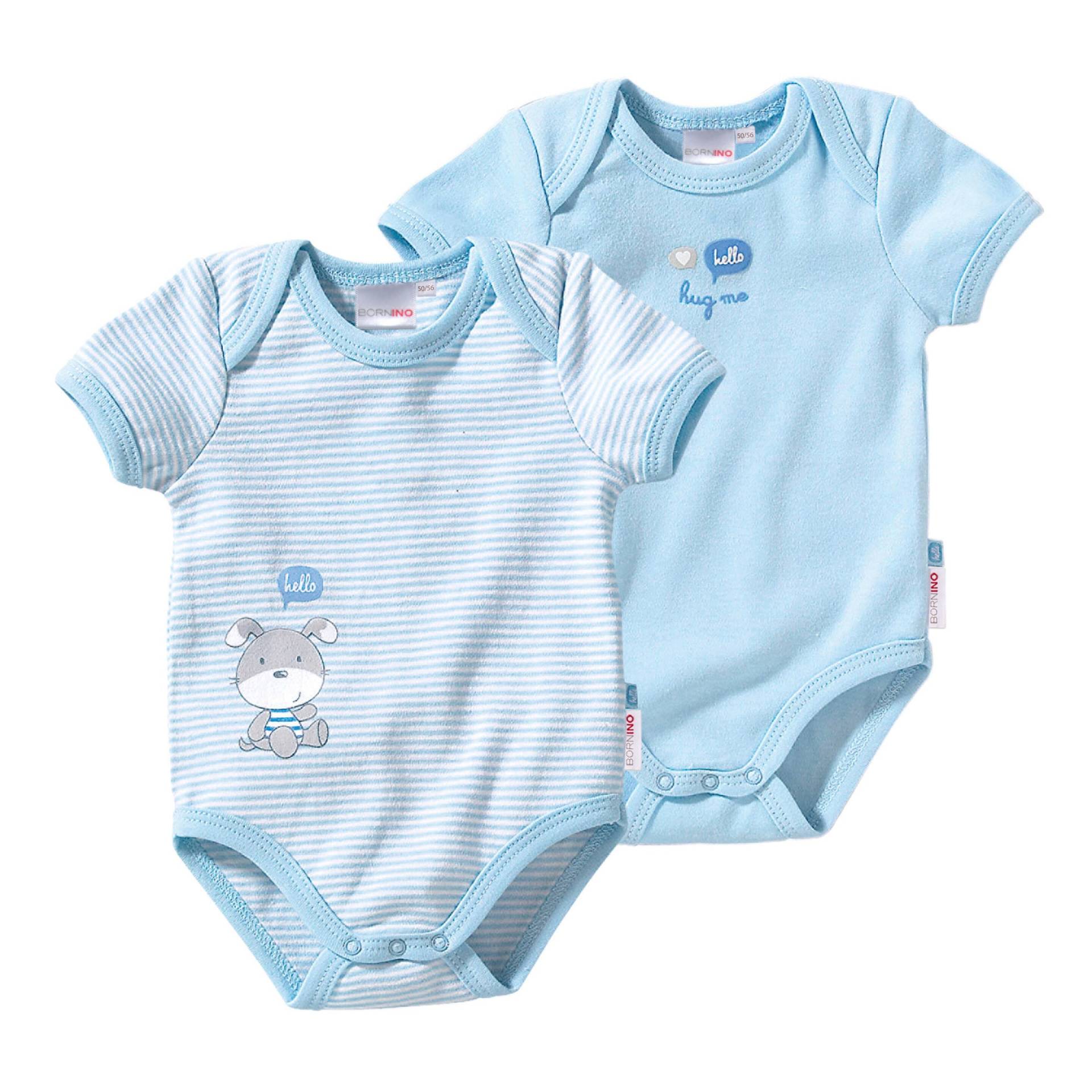 Bornino Lieblinge 2er-Pack Bodys kurzarm Bornino Lieblinge 2er-Pack Bodys kurzarm von Bornino