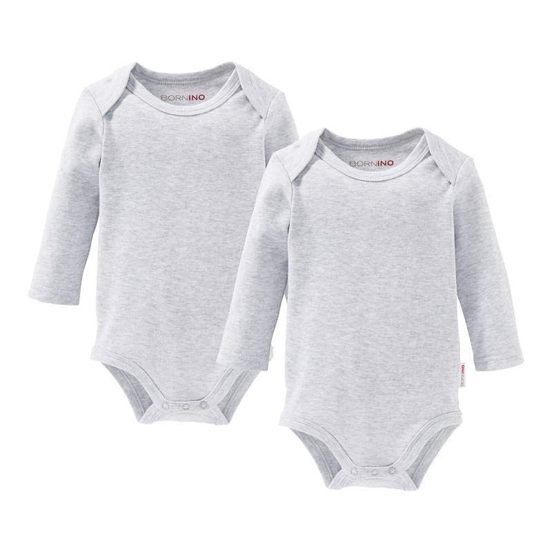 Bornino Lieblinge 2er-Pack Bodys langarm von Bornino