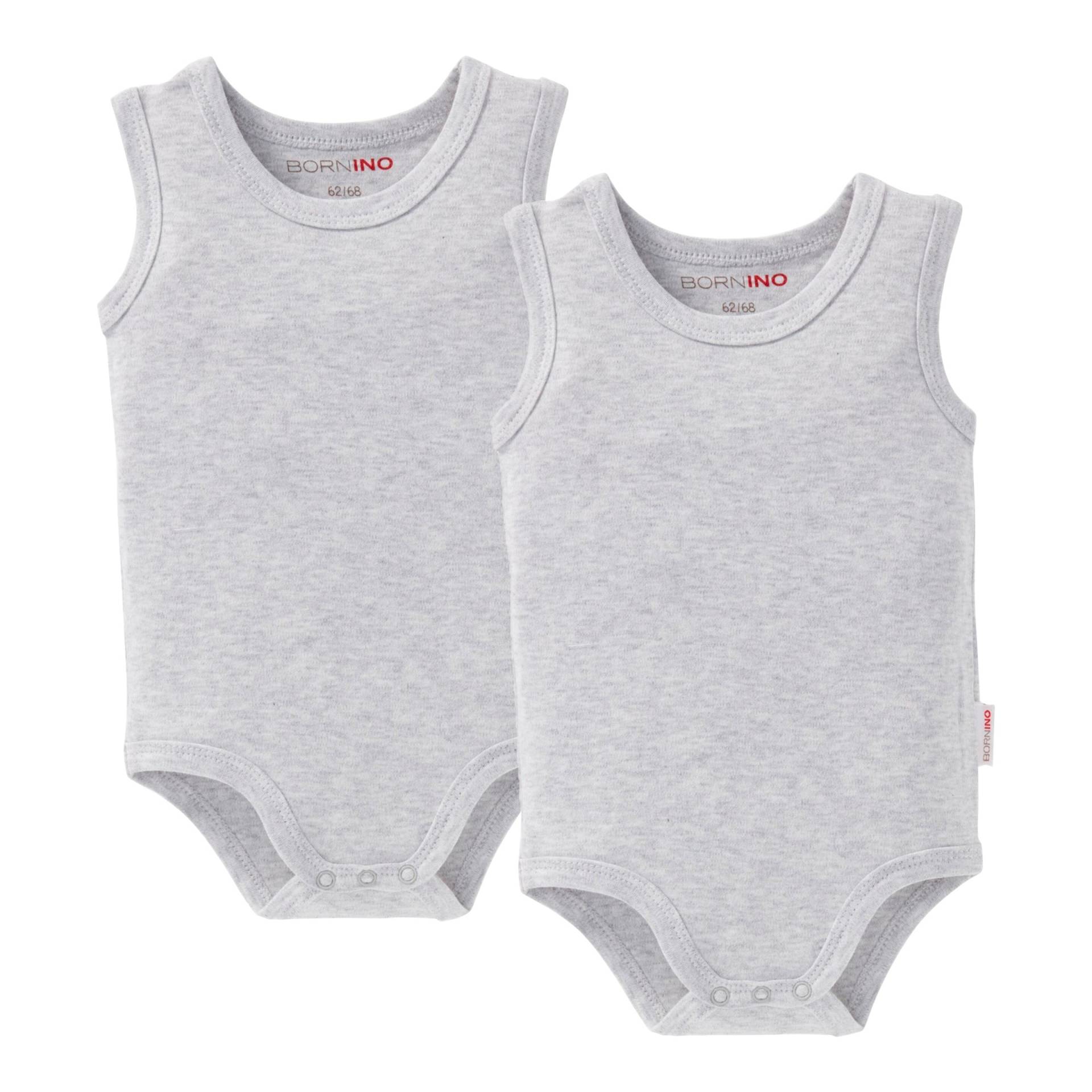 Bornino Basics 2er-Pack Bodys ohne Arm von Bornino