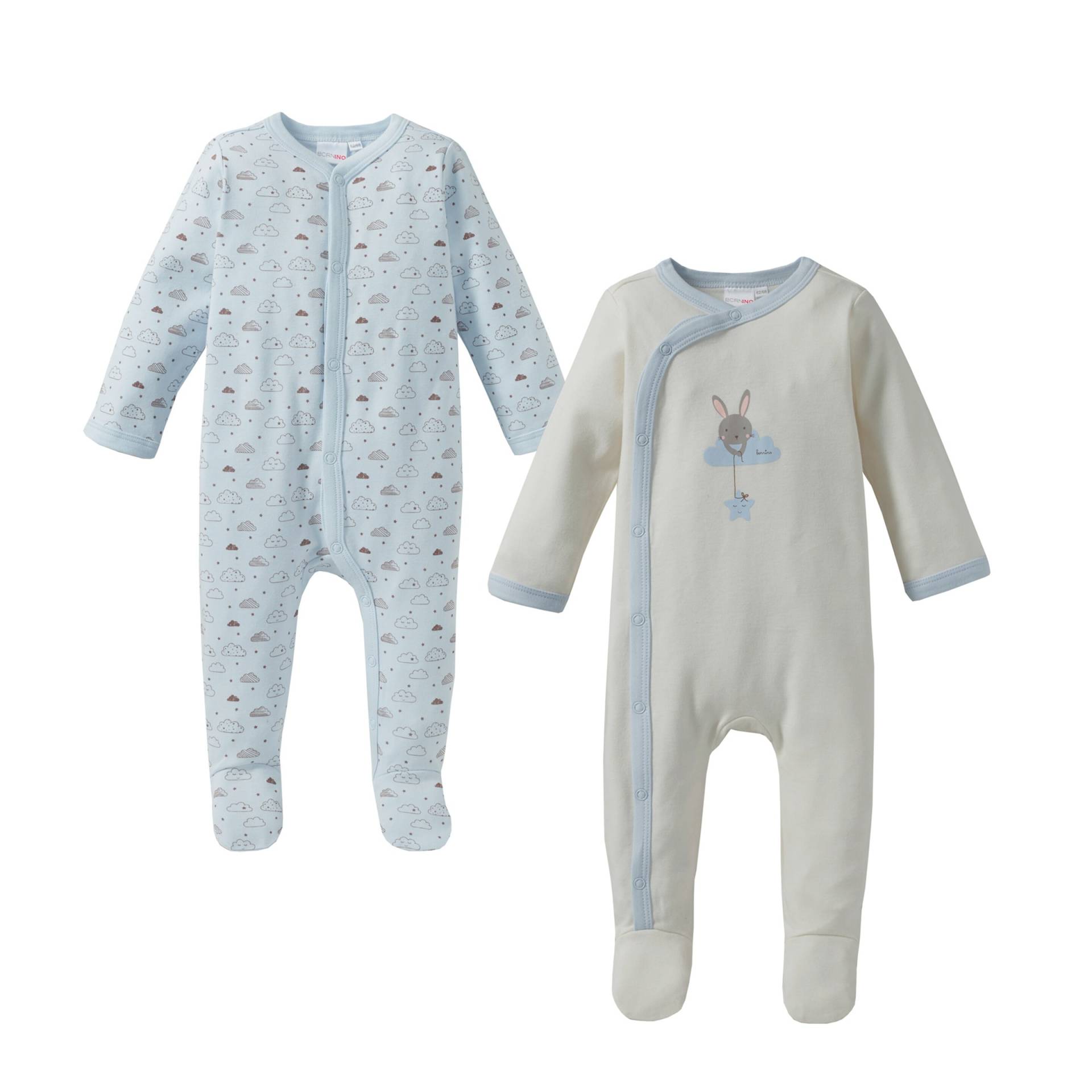 Bornino Lieblinge 2er-Pack Schlafoveralls Bornino Lieblinge 2er-Pack Schlafoveralls von Bornino