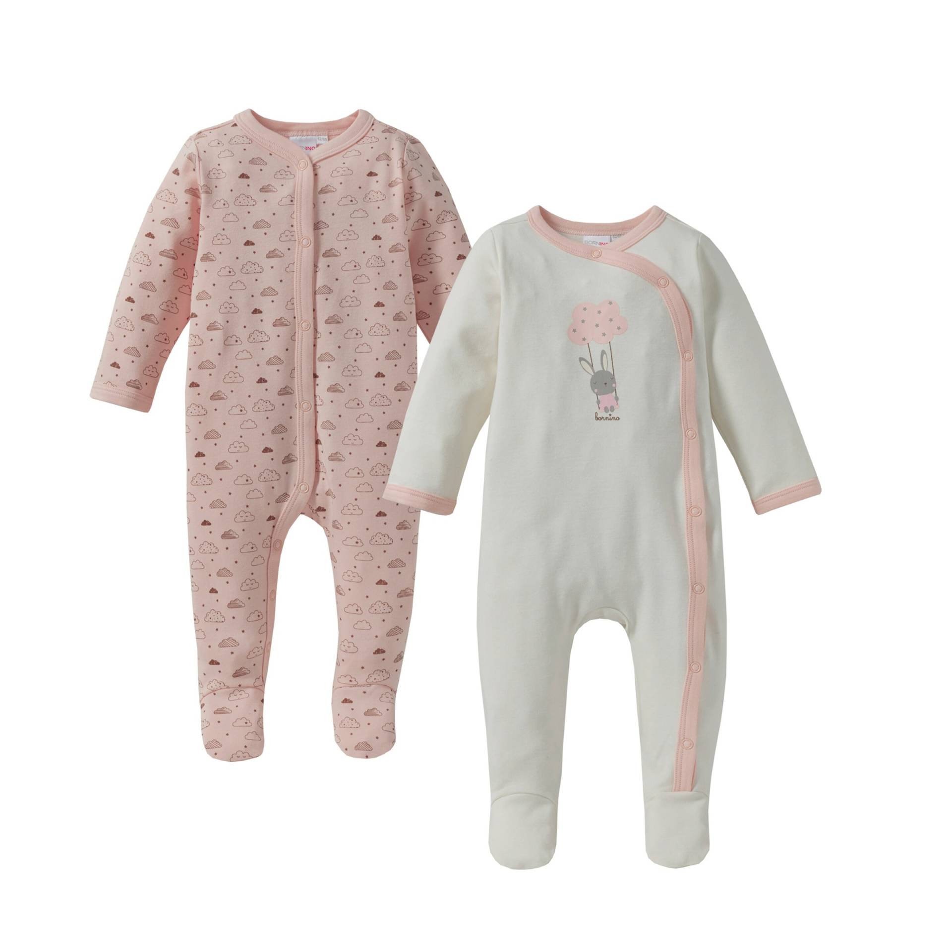 Bornino Lieblinge 2er-Pack Schlafoveralls von Bornino
