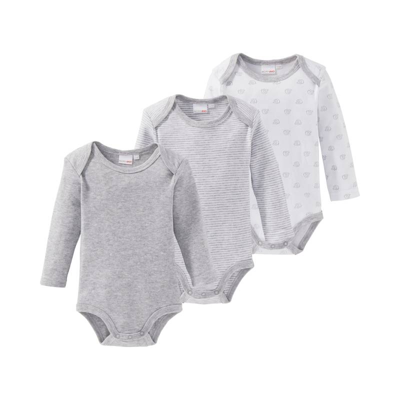 Bornino Lieblinge 3er-Pack Bodys langarm von Bornino
