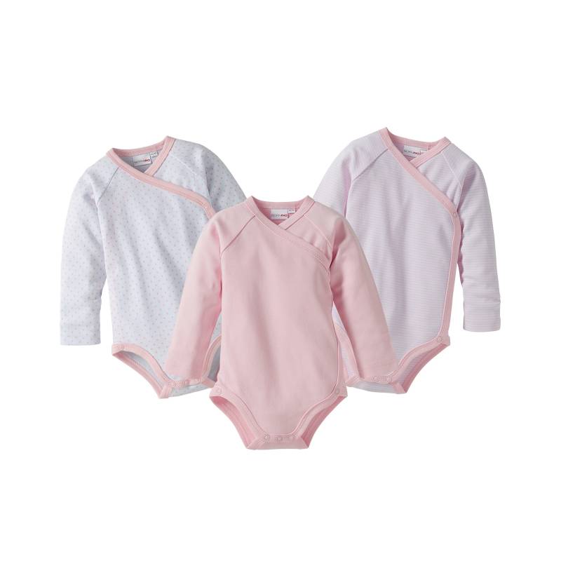 Bornino Lieblinge 3er-Pack Wickelbodys langarm von Bornino