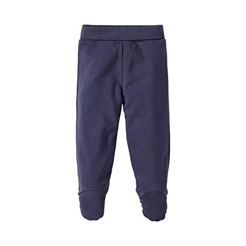 Bornino Basics Stoffhose mit Fuß - Baby-Hose aus Reiner Baumwolle mit Komfortbund & angesetzten Füßchen - Interlock-Qualität von Bornino