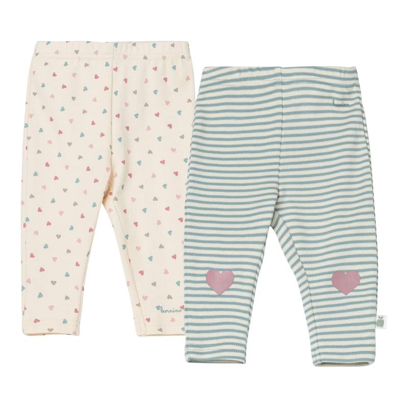 Bornino Cozy Time 2er-Pack Leggings Herzen von Bornino