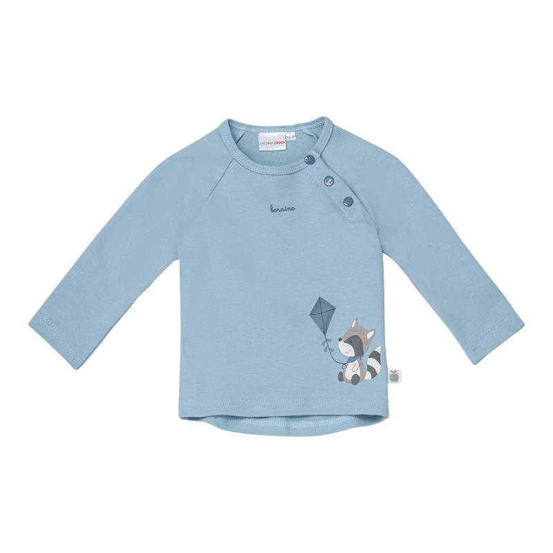 Bornino Cozy Time Raglanshirt langarm Waschbär von Bornino