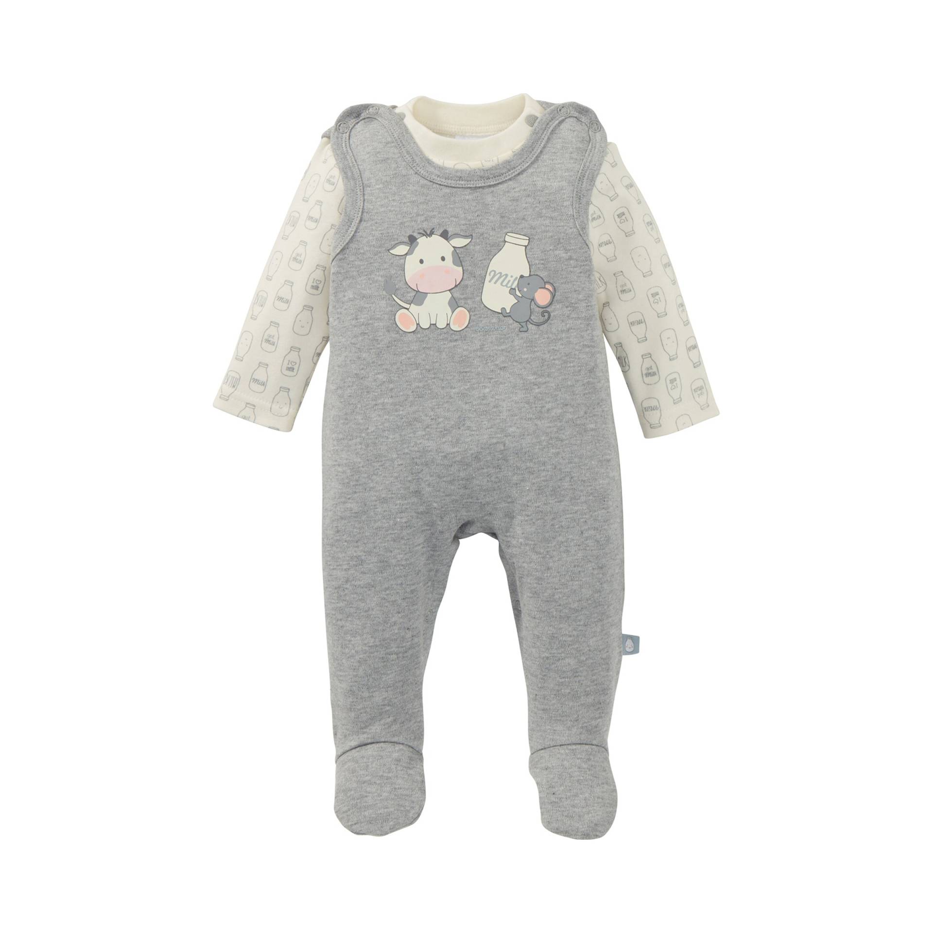 Bornino Basics Strampler-Set Kuh und Maus von Bornino