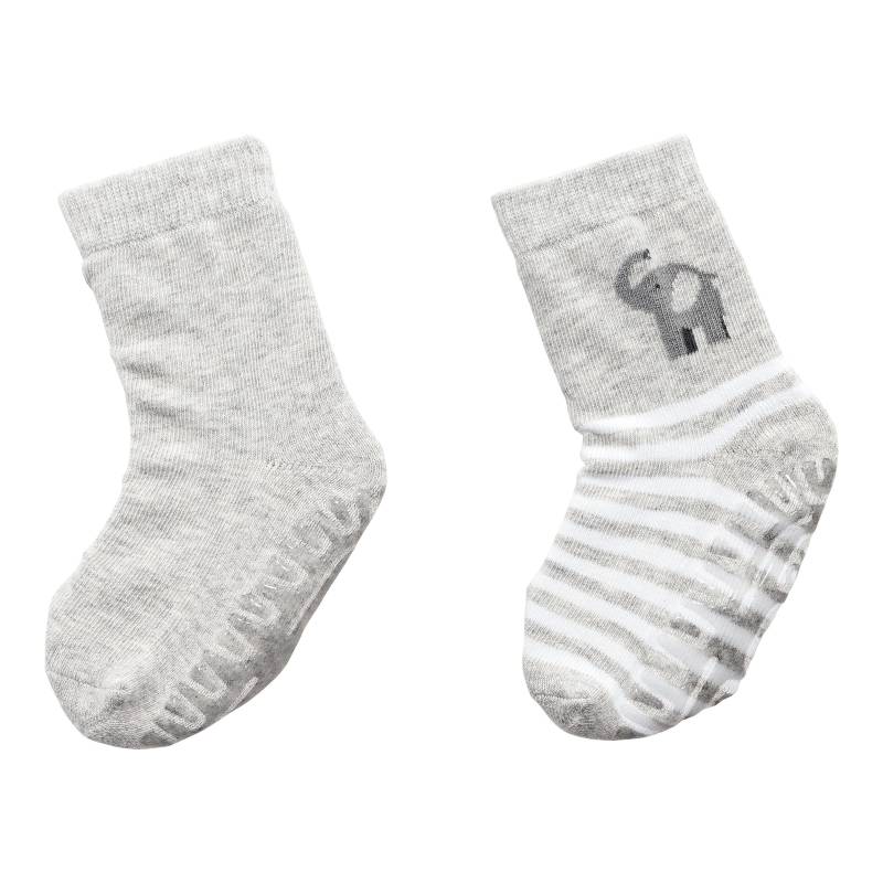Bornino Lieblinge 2er-Pack ABS-Socken Elefant von Bornino
