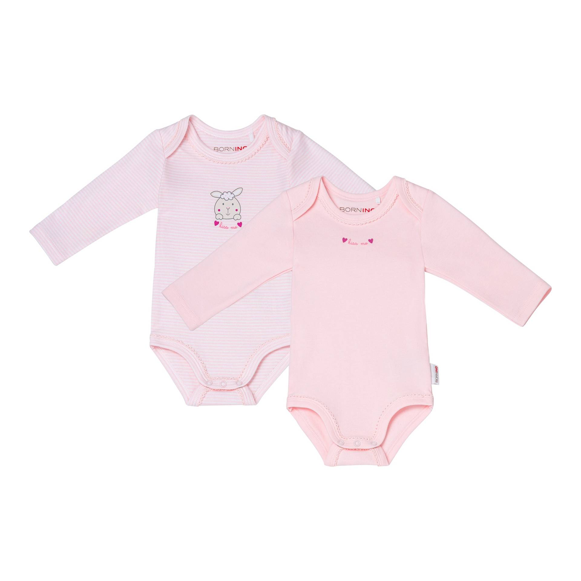 Bornino Lieblinge 2er-Pack Bodys langarm von Bornino