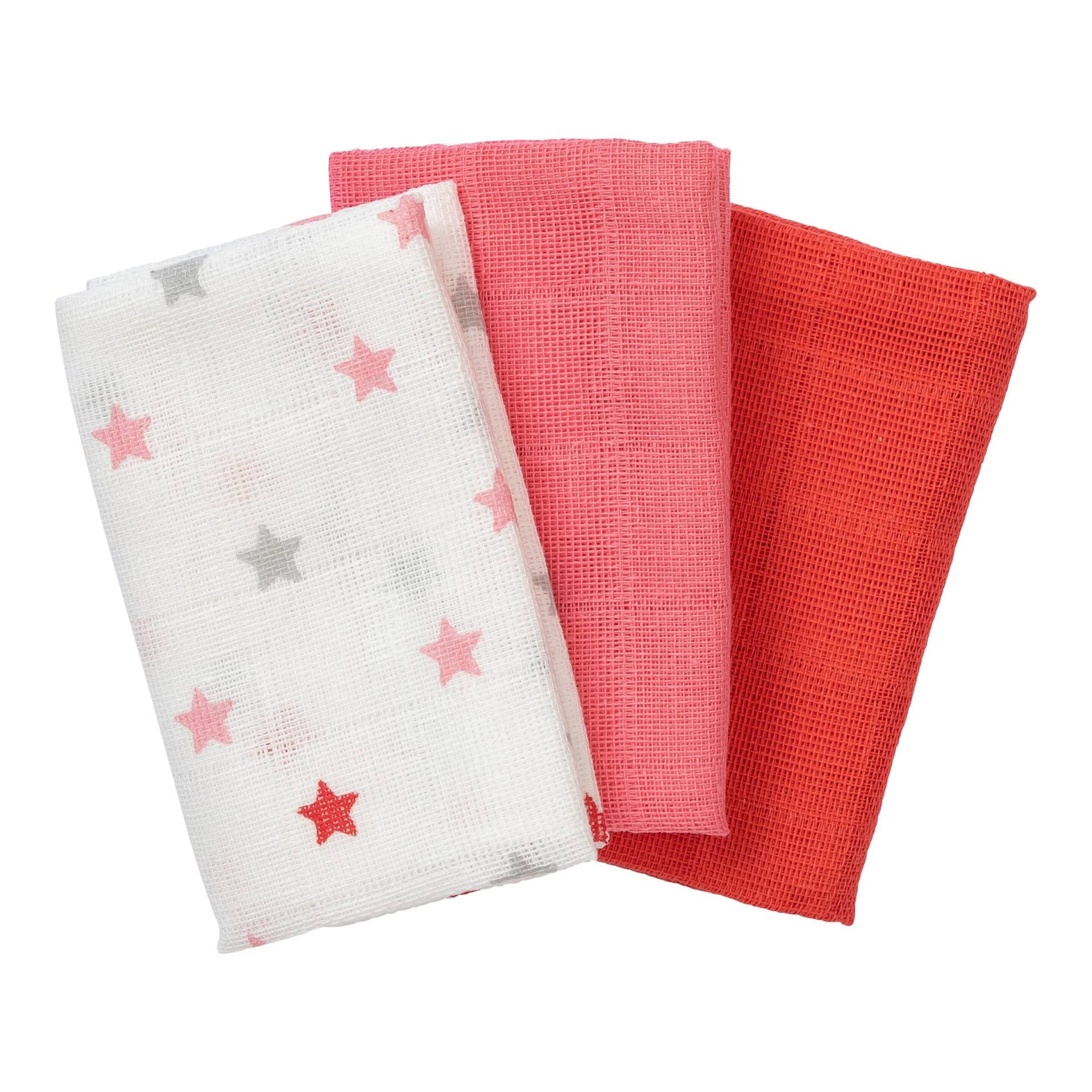 Bornino Lieblinge 3er-Pack Mulltücher 30x30 cm Sterne Bornino Lieblinge 3er-Pack Mulltücher 30x30 cm Sterne von Bornino