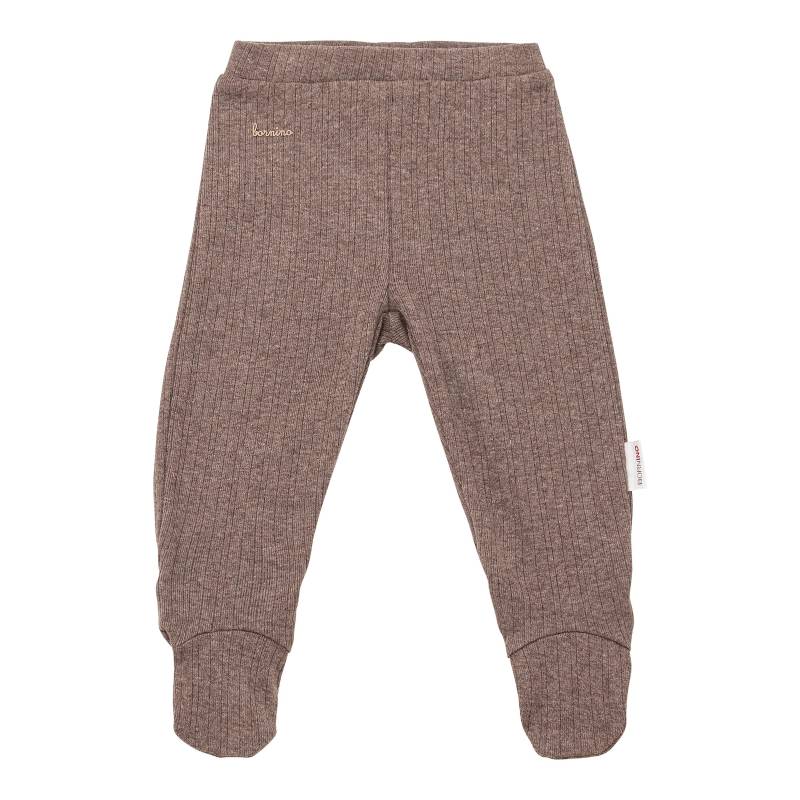 Bornino Lieblinge Hose mit Fuß Rippqualität von Bornino