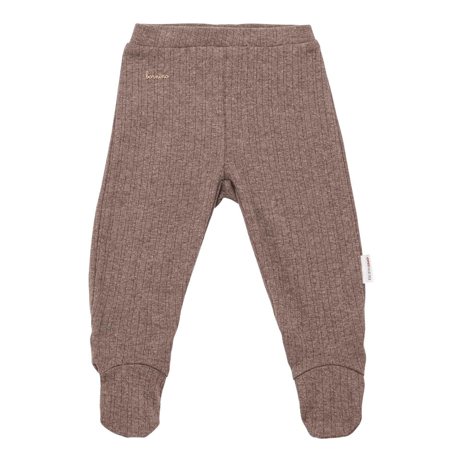 Bornino Lieblinge Hose mit Fuß Rippqualität von Bornino