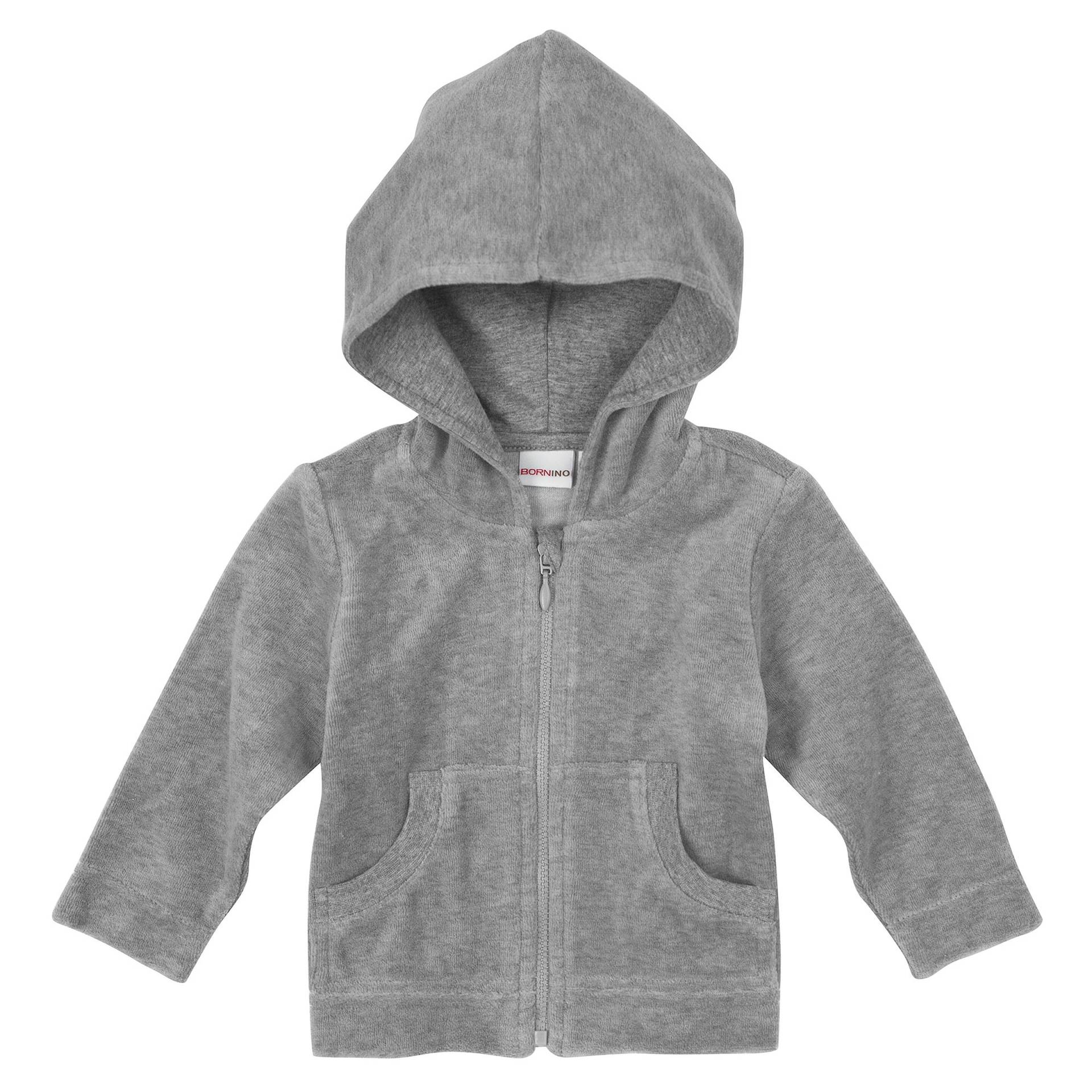 Bornino Basics Nickijacke mit Kapuze von Bornino