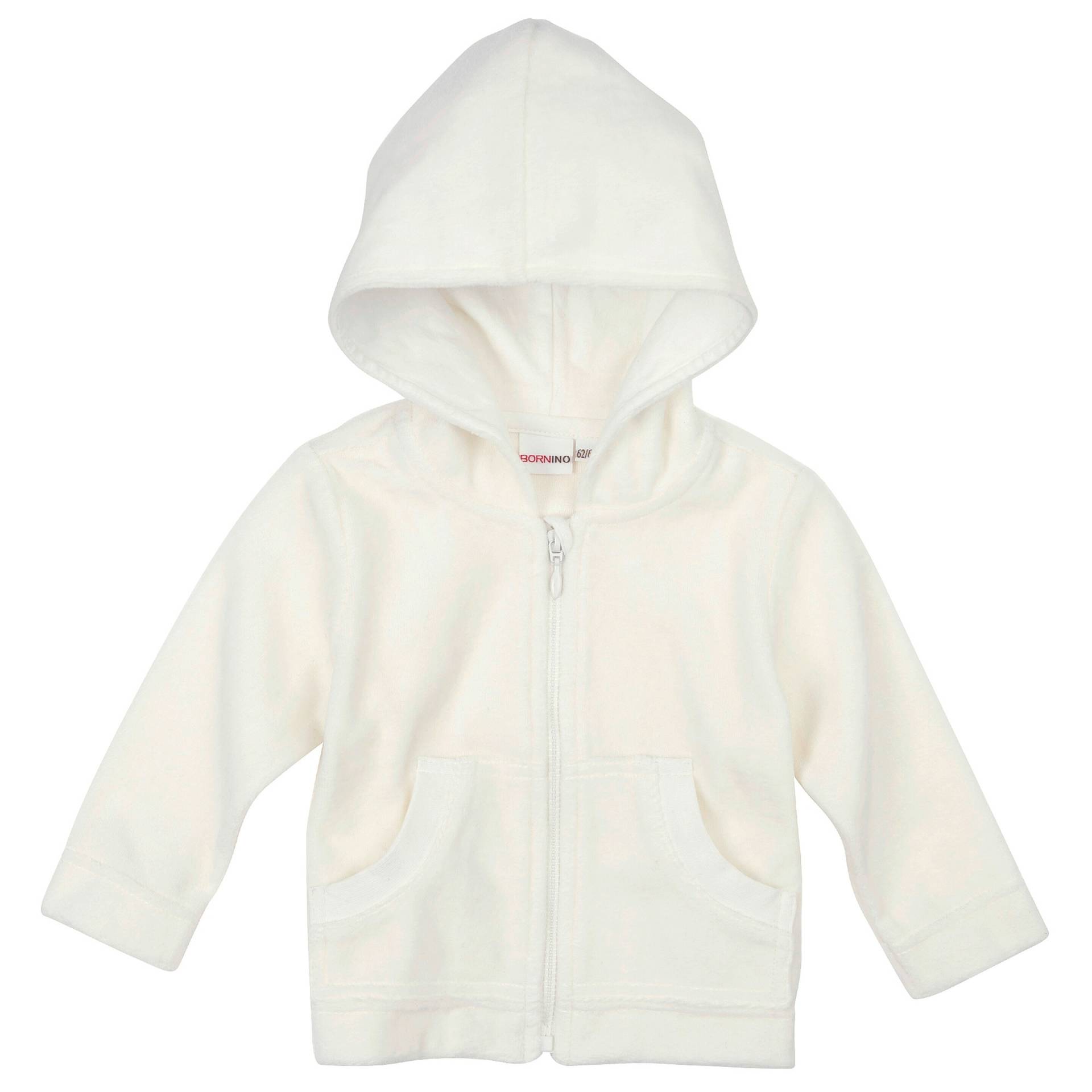 Bornino Basics Nickijacke mit Kapuze von Bornino