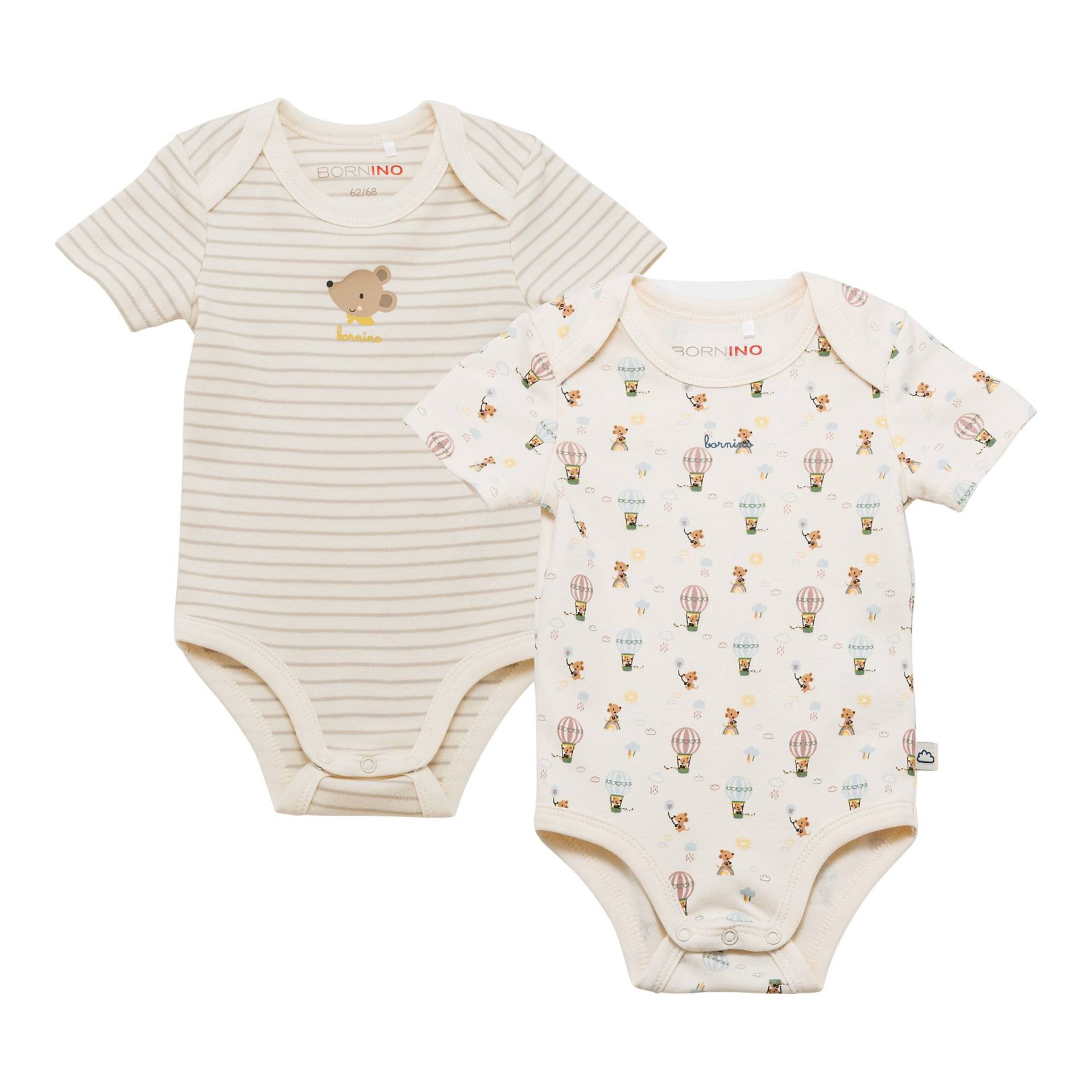 Bornino On The Road 2er-Pack Bodys kurzarm On the road von Bornino