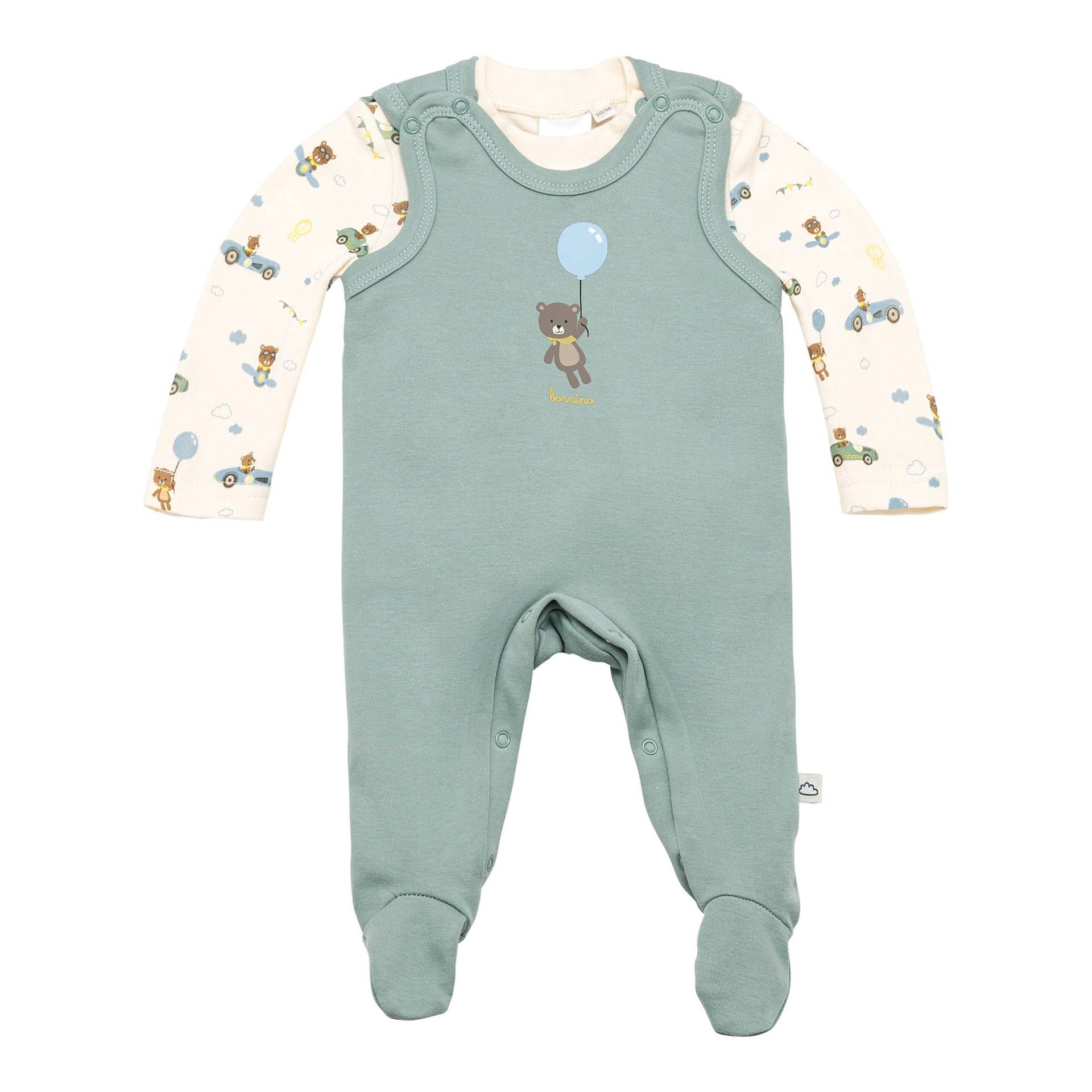 Bornino On The Road Strampler-Set 2-tlg. mit Shirt Bär von Bornino