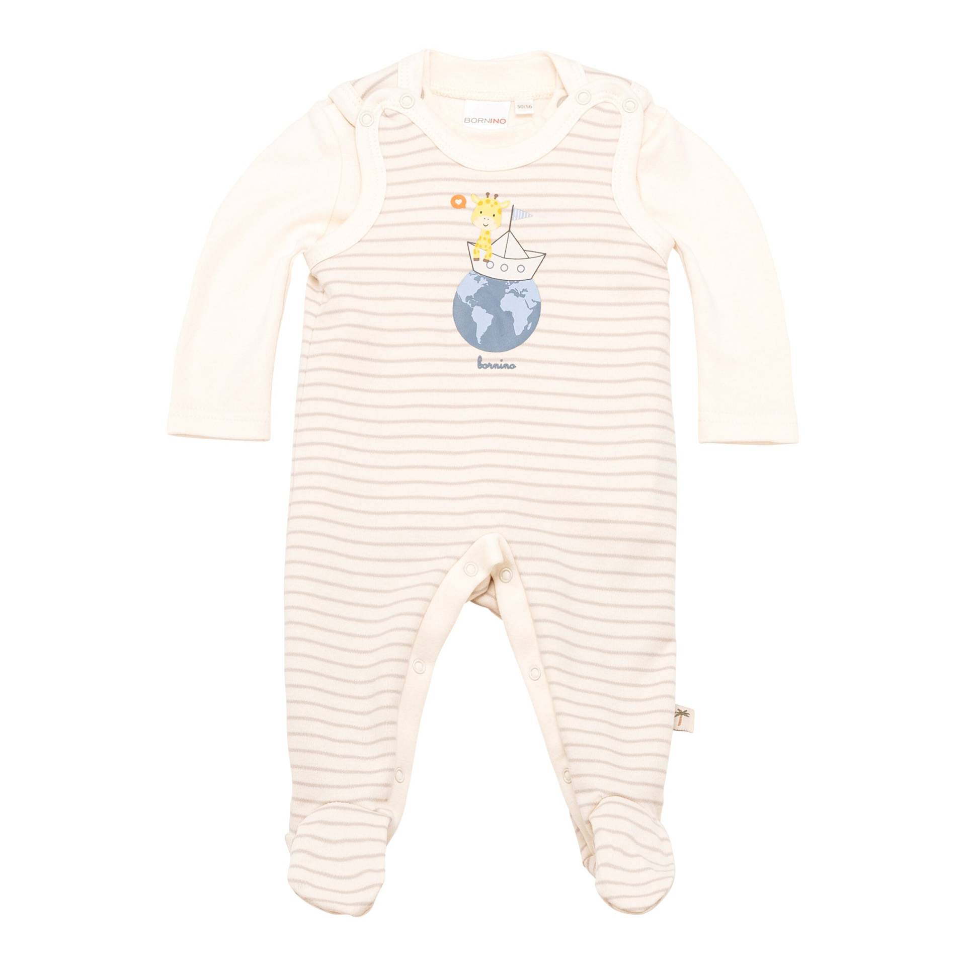 Bornino Sunny Adventure Strampler-Set 2-tlg. mit Shirt Sunny Adventure von Bornino